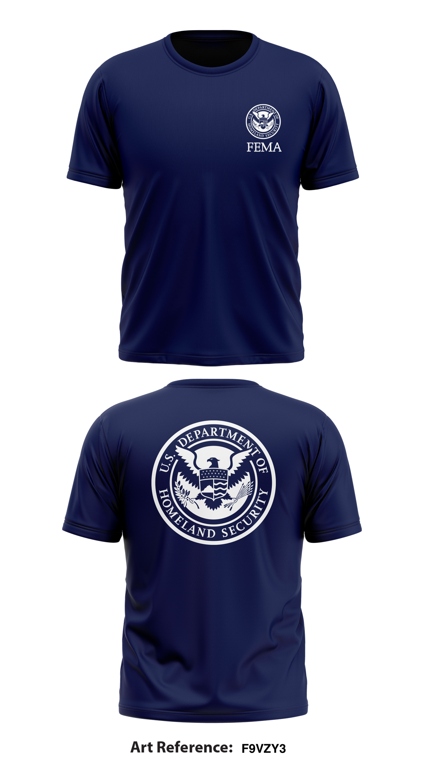 FEMA Region 1 Operations Store 1 Core Men's SS Performance Tee - f9VZY3