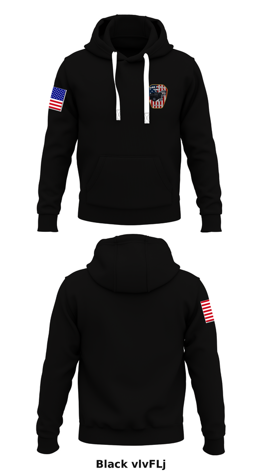 Fire Photo Unit Store 1  Core Men's Hooded Performance Sweatshirt - vlvFLj