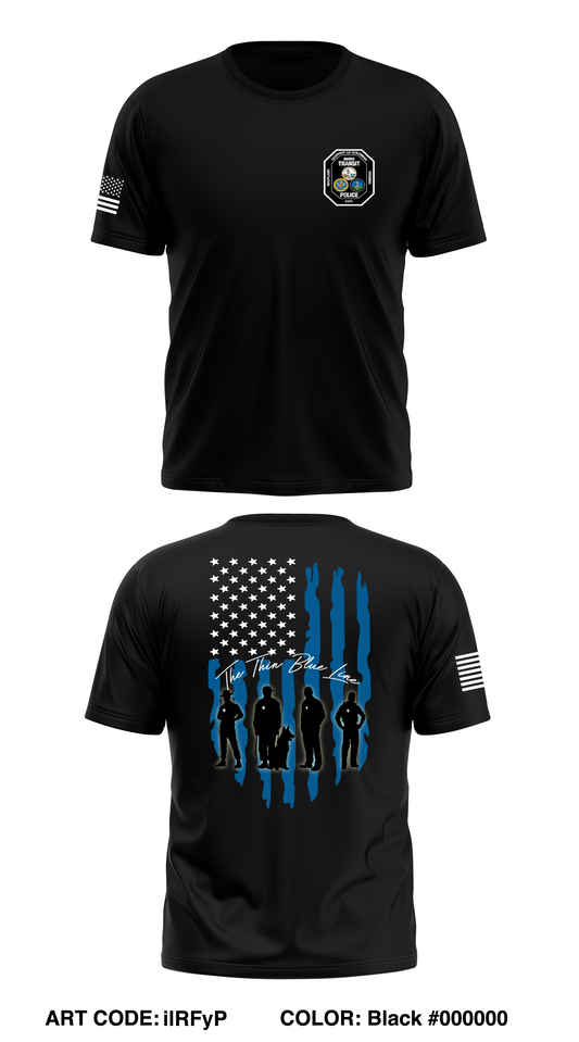 Metro Transit Police Department  Store 1 Core Men's SS Performance Tee - ilRFyP