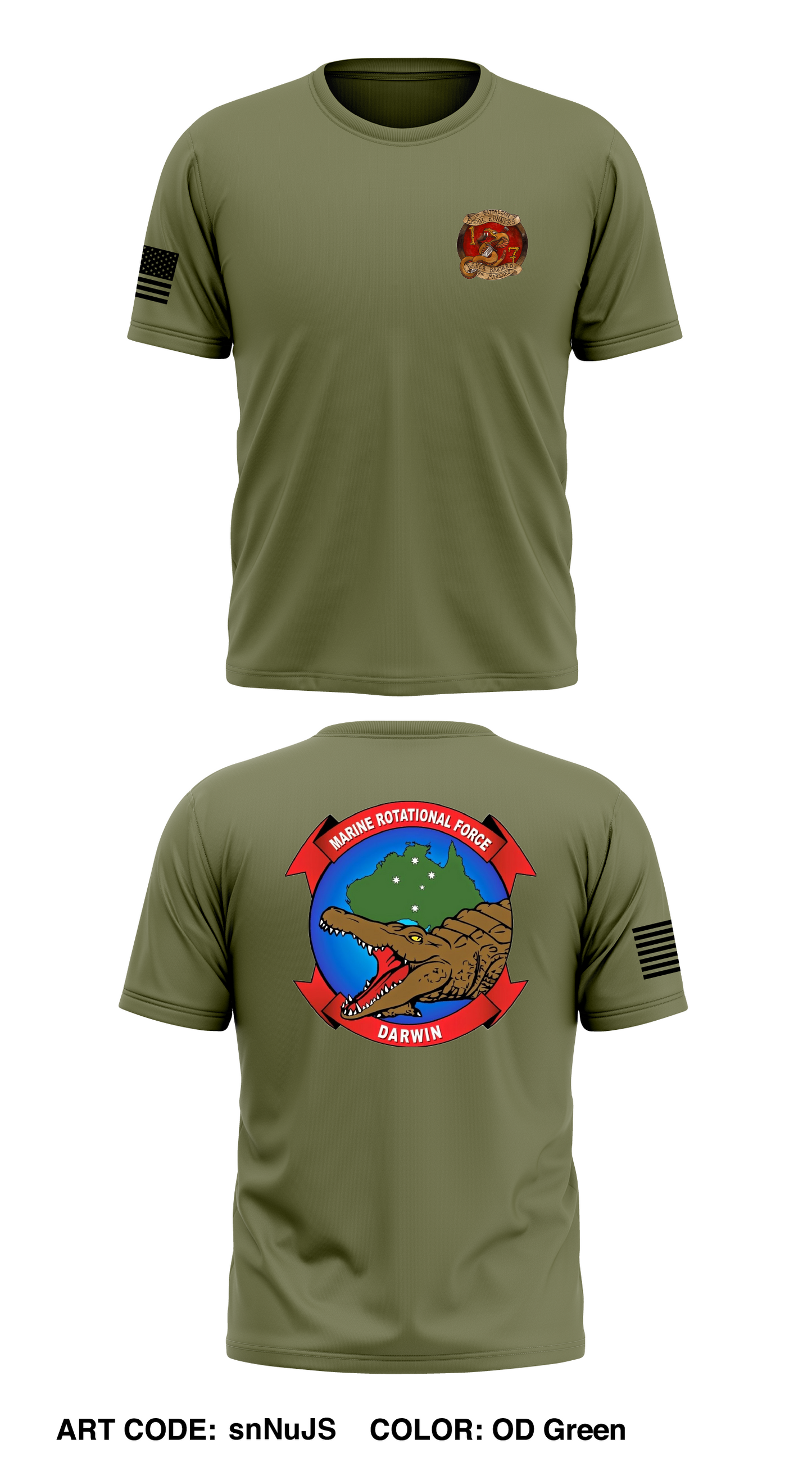 Baker Co, 1/7 Store 1 Core Men's SS Performance Tee - snNuJS