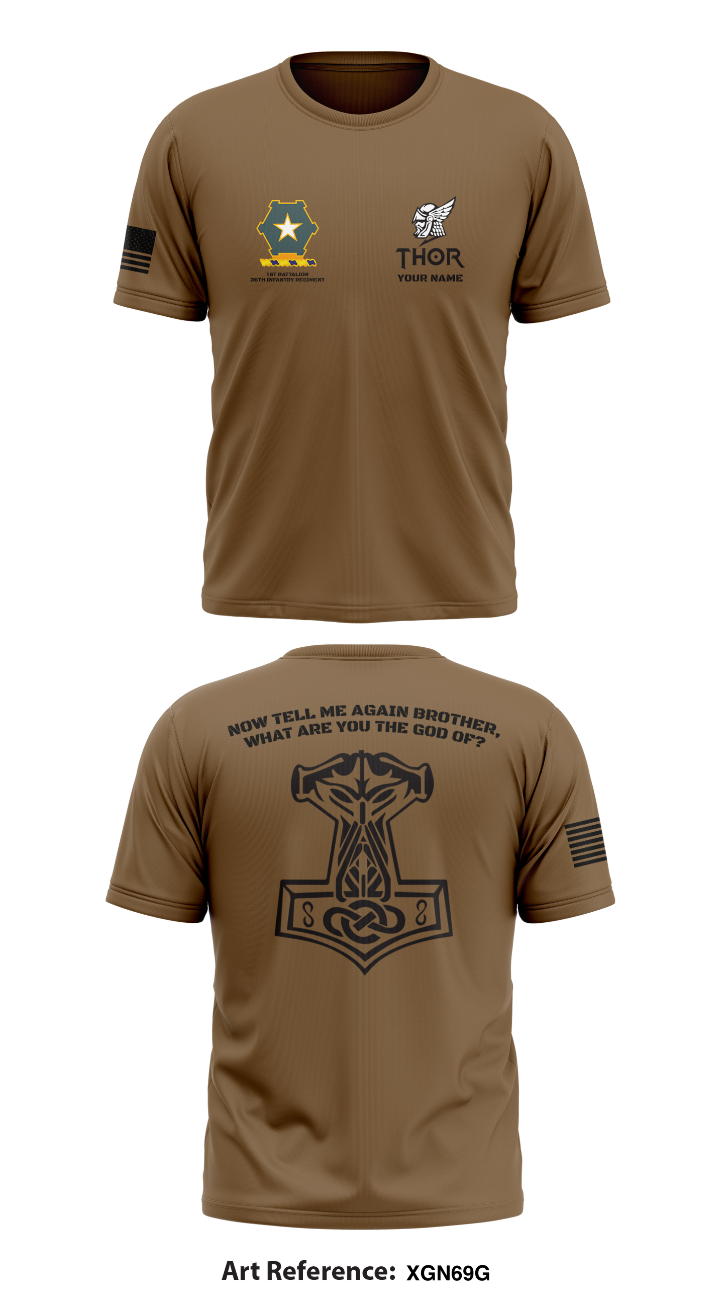 CUSTOM Mortars 1-36 IN 1-1AD Store 1 Core Men's SS Performance Tee - XGn69G