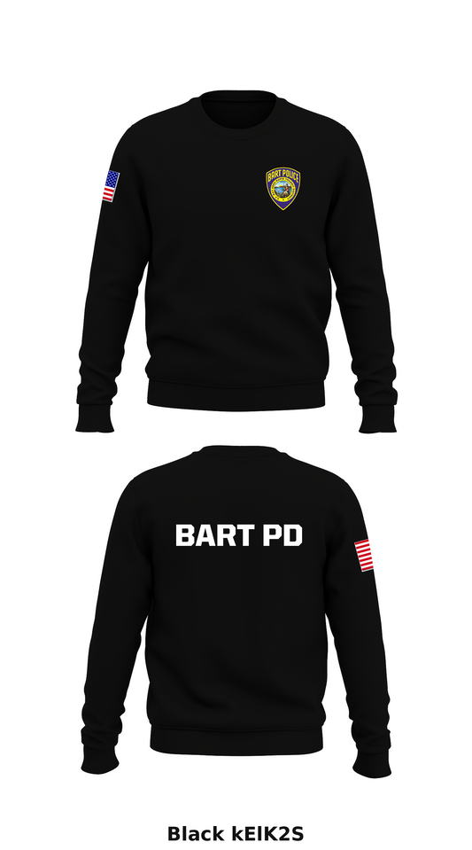 BART PD Store 1 Core Men's Crewneck Performance Sweatshirt - kElK2S