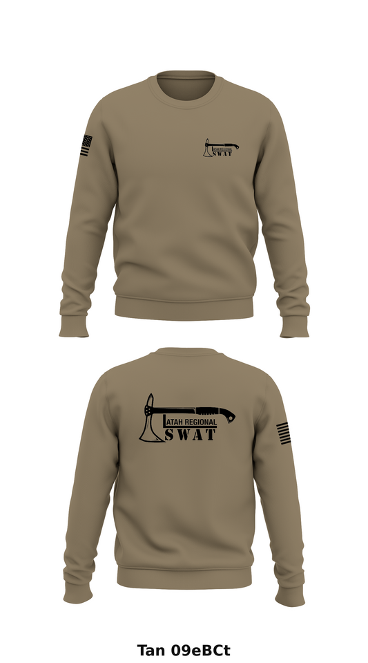 LATAH SWAT Store 1 Core Men's Crewneck Performance Sweatshirt - 09eBCt
