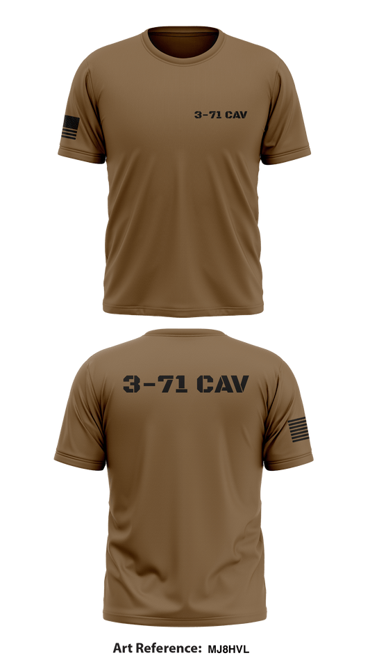 3-71 CAV Store 3 Core Men's SS Performance Tee - MJ8hvL
