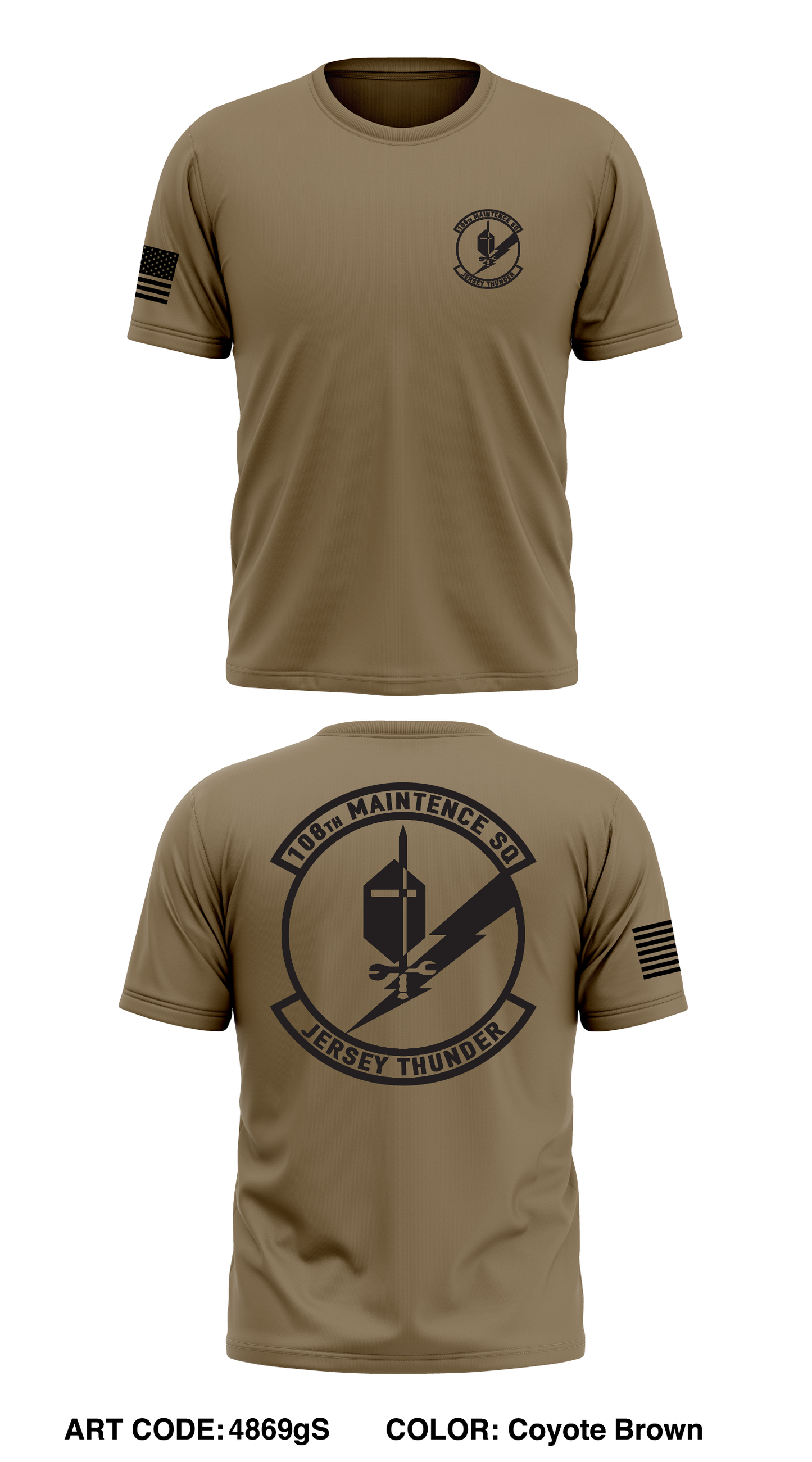 108 MXS Store 1 Core Men's SS Performance Tee - 4869gS