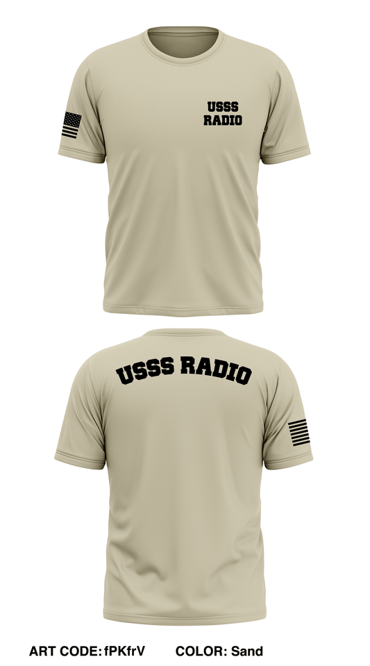 USSS Radio Store 1 Core Men's SS Performance Tee - fPKfrV