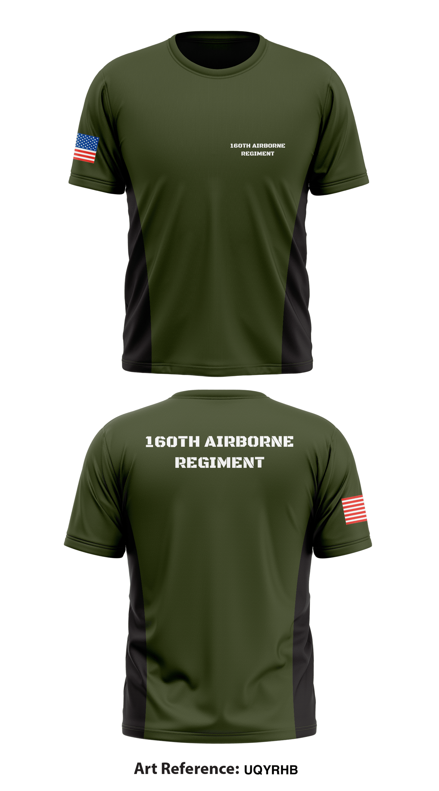 160th Airborne Regiment Store 1 Core Men's SS Performance Tee - uQyRHb