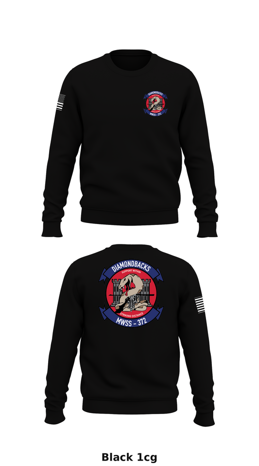 MWSS 372 Store 1 Core Men's Crewneck Performance Sweatshirt - 1cg