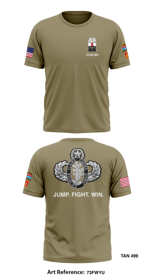 6BEB Store 1 Core Men's SS Performance Tee - 73Fwyu