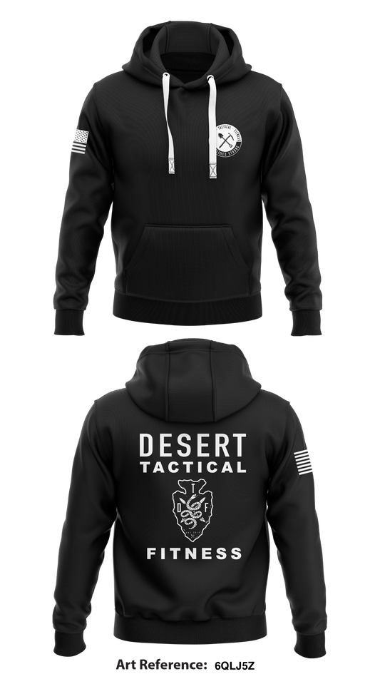 Desert Tactical Fitness Store 1  Core Men's Hooded Performance Sweatshirt - 6QLj5z