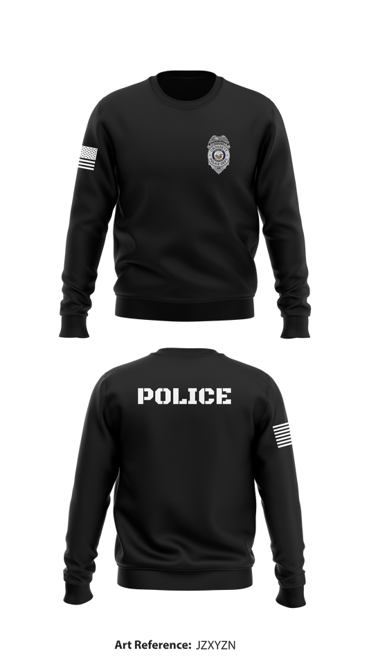Crossett PD Store 1 Core Men's Crewneck Performance Sweatshirt - JzxyzN