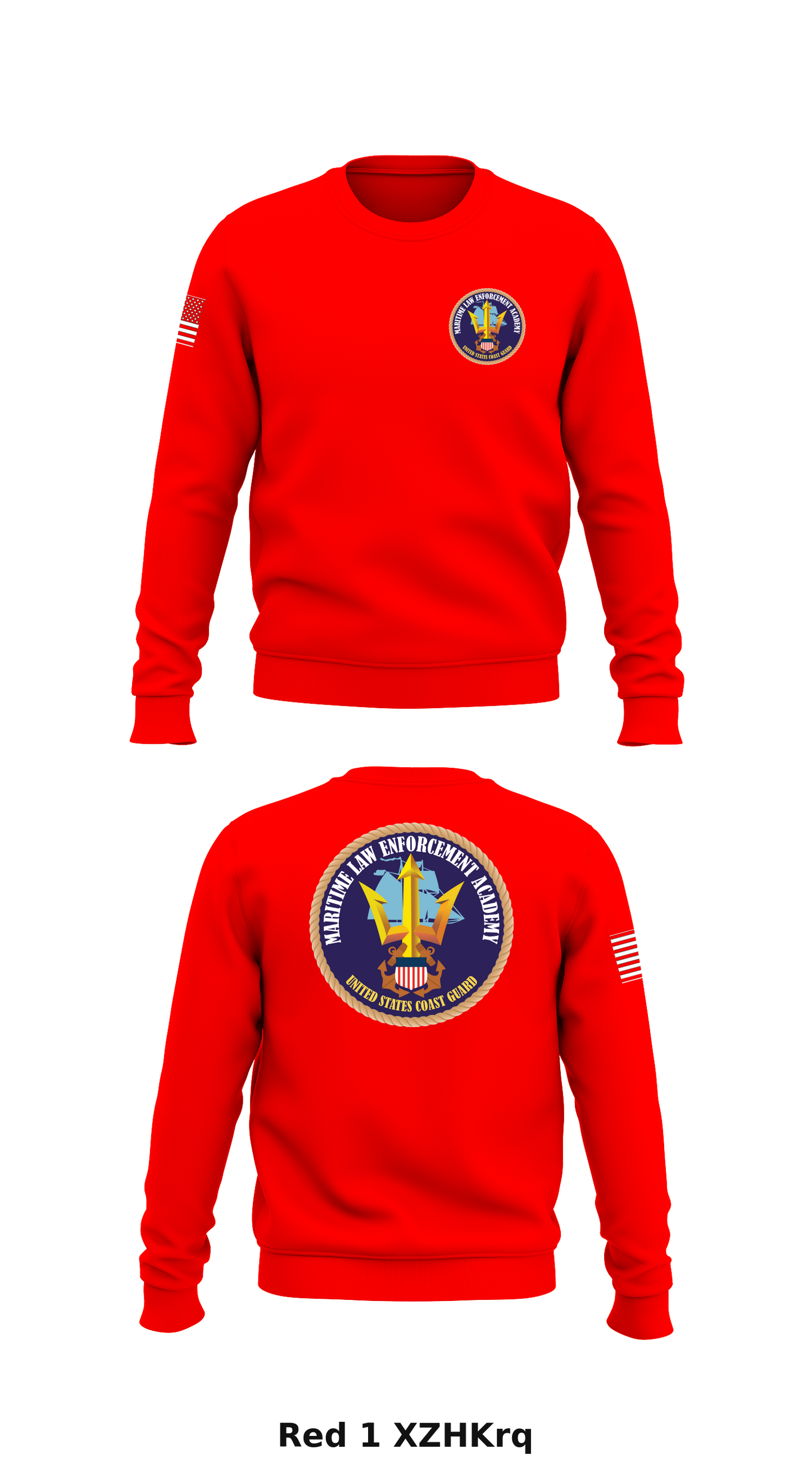 MLEA Store 1 Core Men's Crewneck Performance Sweatshirt - XZHKrq