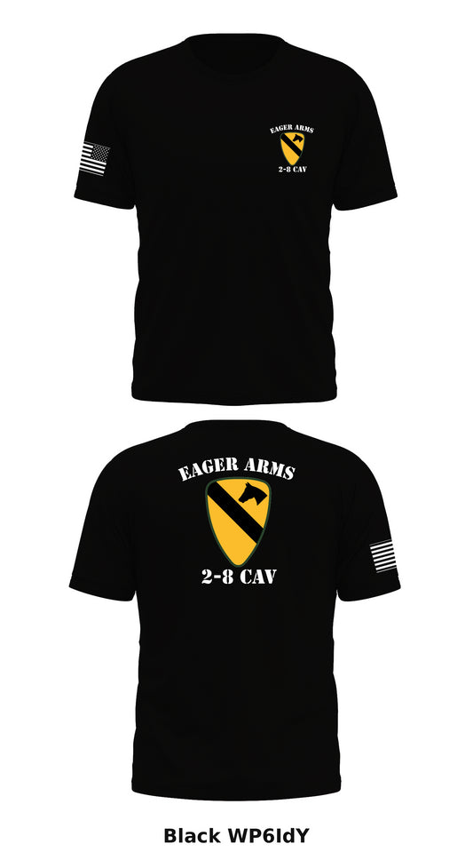 Eager Arms, 2-8 Cav Store 1 Core Men's SS Performance Tee - WP6IdY