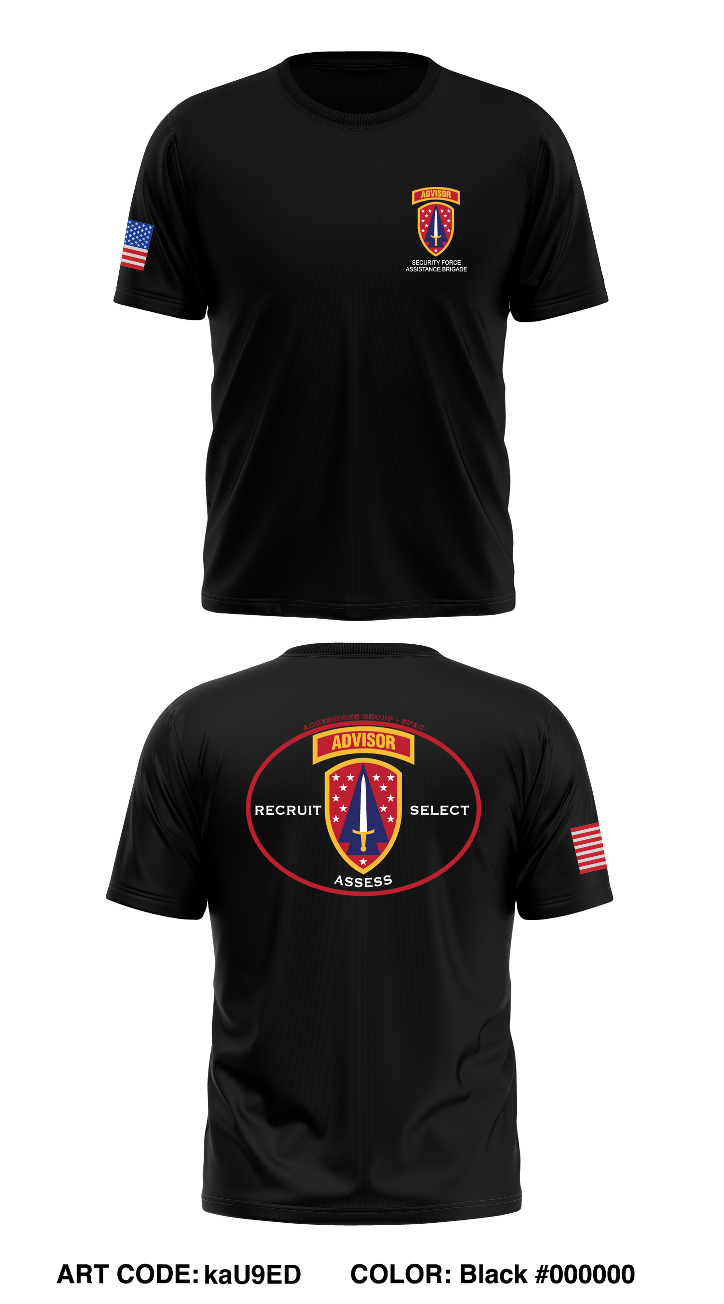 Accessions Group-SFAC Store 1 Core Men's SS Performance Tee - kaU9ED