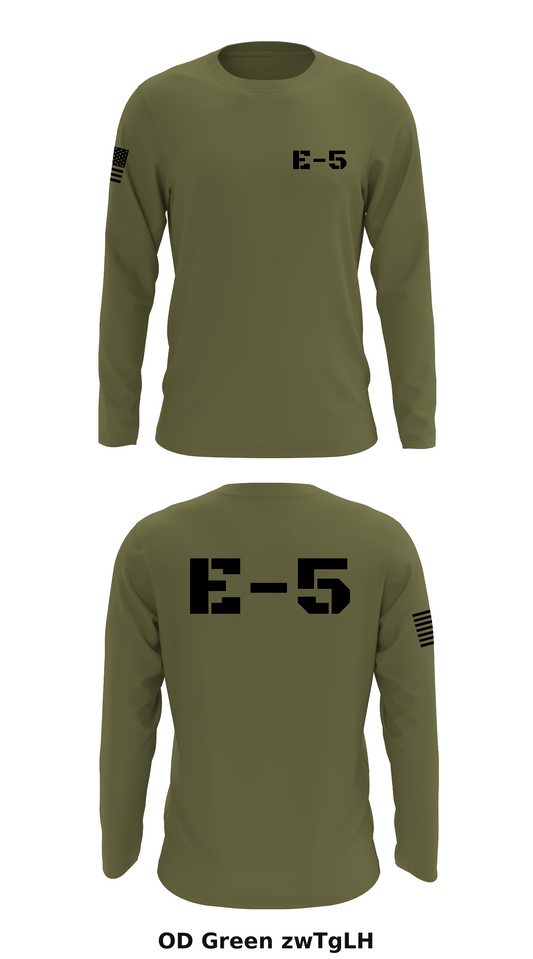 E-5 Store 1 Core Men's LS Performance Tee - zwTgLH