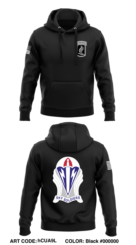 173rd  Airborne Brigade Combat Team Store 1  Core Men's Hooded Performance Sweatshirt - hCUA9L
