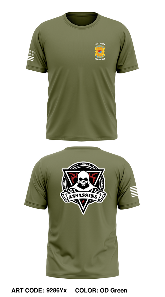 A Co, 163D MI BN Store 1 Core Men's SS Performance Tee - 9286Yx