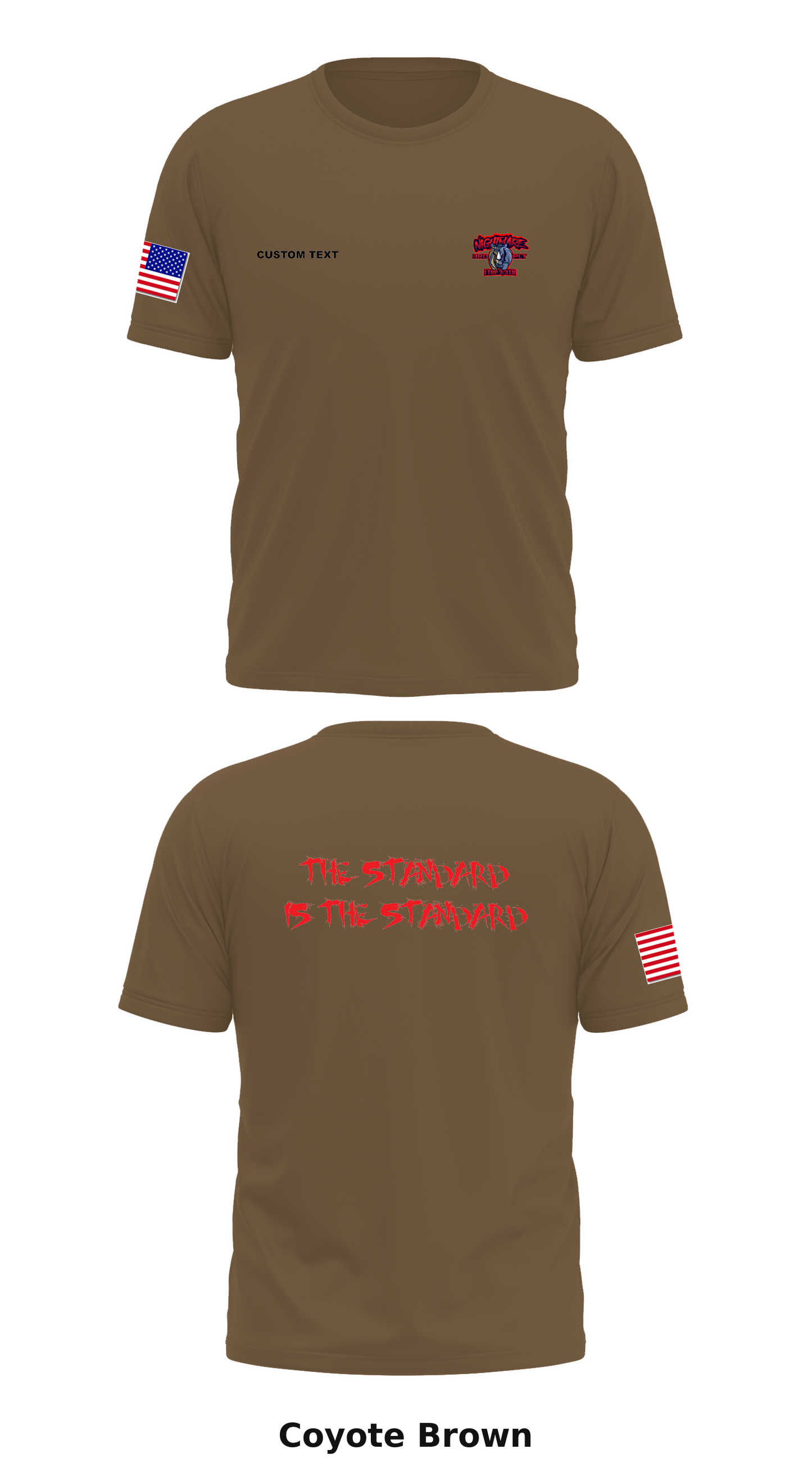 Nightmare, 3rd PLT, I TRP, 3-3CR Store 1 Core Men's SS Performance Tee - 33495356227