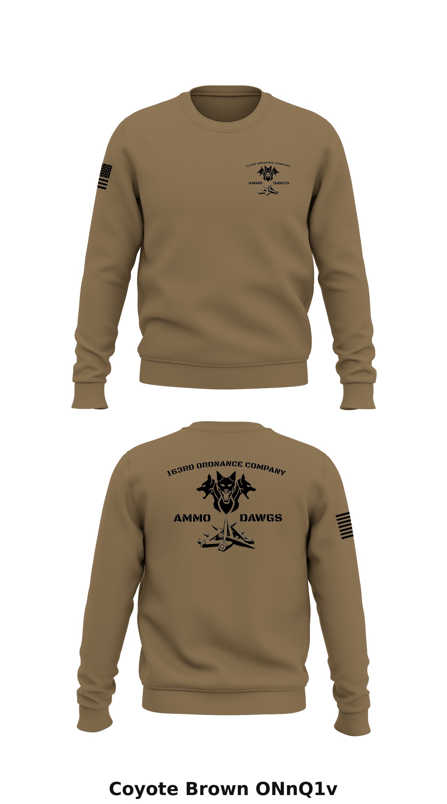 163rd Ordnance Company Store 1 Core Men's Crewneck Performance Sweatshirt - ONnQ1v