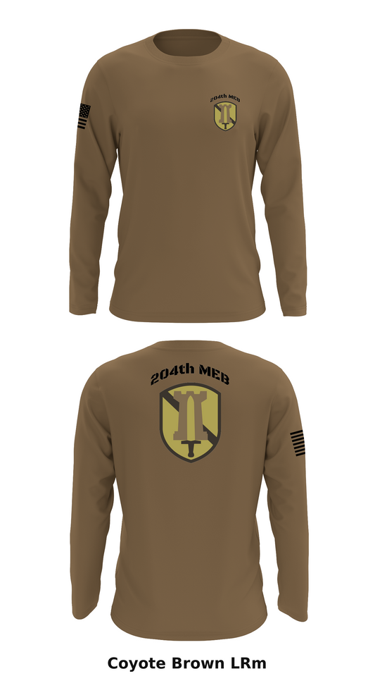 204th MEB Store 1 Core Men's LS Performance Tee - LRm