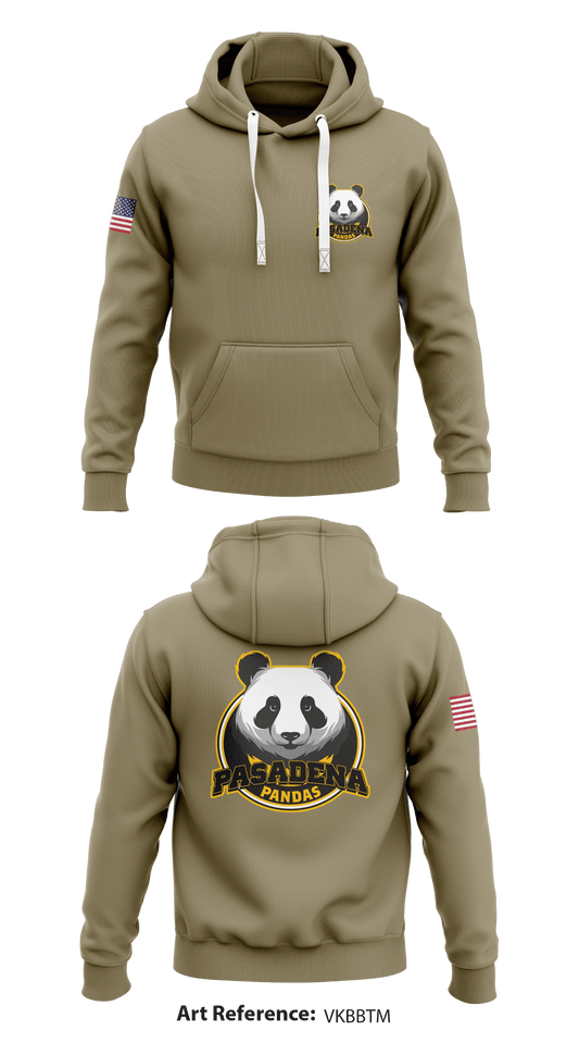 Pasadena Army RS Store 1  Core Men's Hooded Performance Sweatshirt - VkBBTM