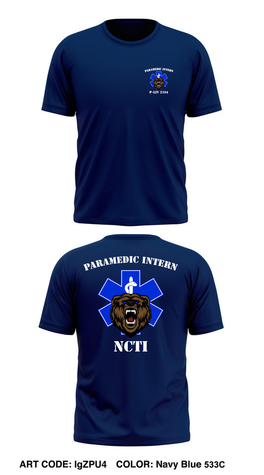 NCTI Paramedic Store 1 Core Men's SS Performance Tee - IgZPU4