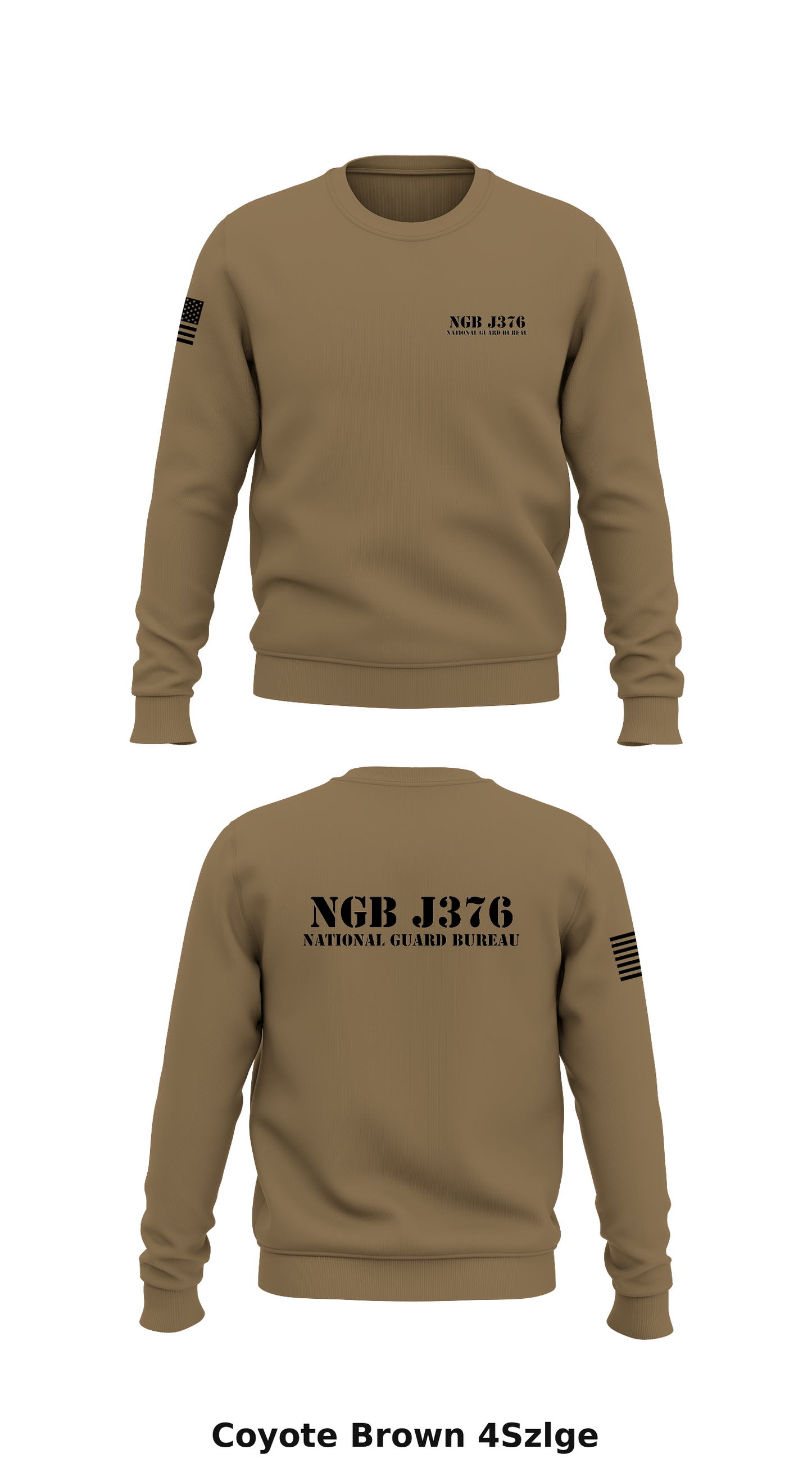 NGB J376 Store 1 Core Men's Crewneck Performance Sweatshirt - 4Szlge