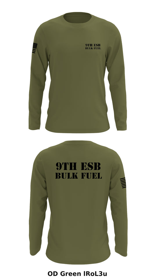 9th esb bulk fuel Store 1 Core Men's LS Performance Tee - lRoL3u
