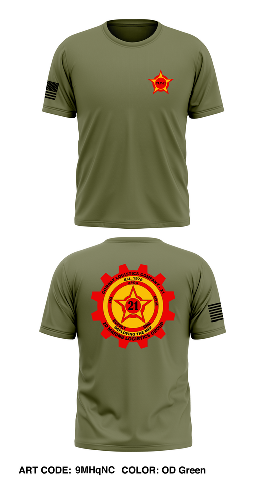 CLC-21 Store 1 Core Men's SS Performance Tee - 9MHqN