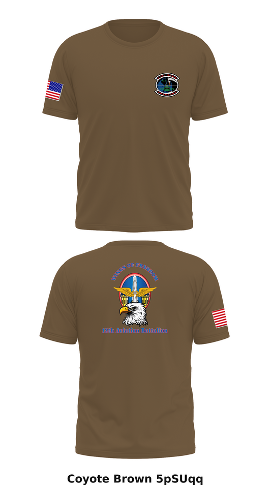 12th Aviation Battalion Store 1 Core Men's SS Performance Tee - 5pSUqq