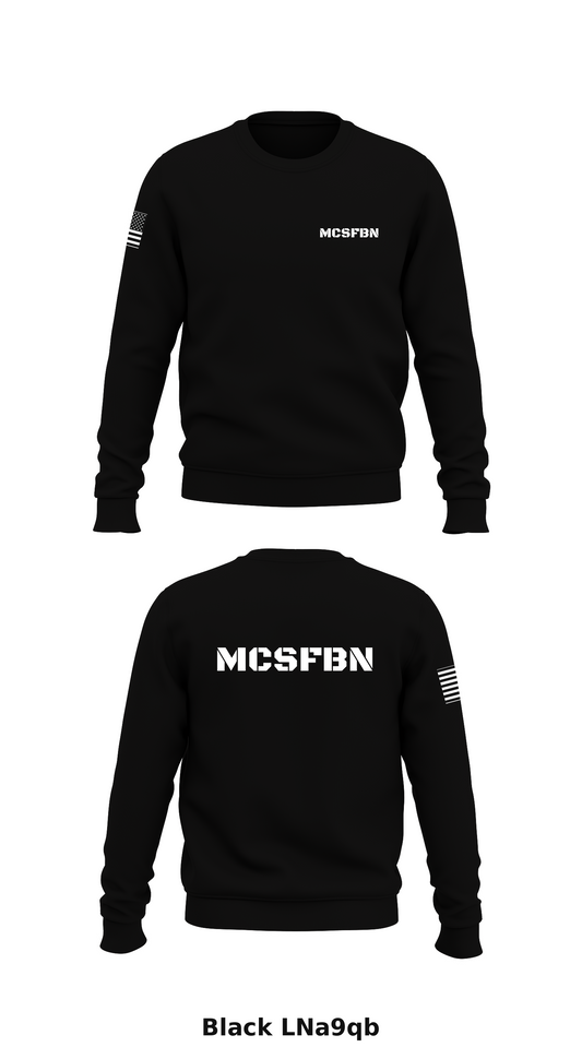 MCSFBN Store 1 Core Men's Crewneck Performance Sweatshirt - LNa9qb