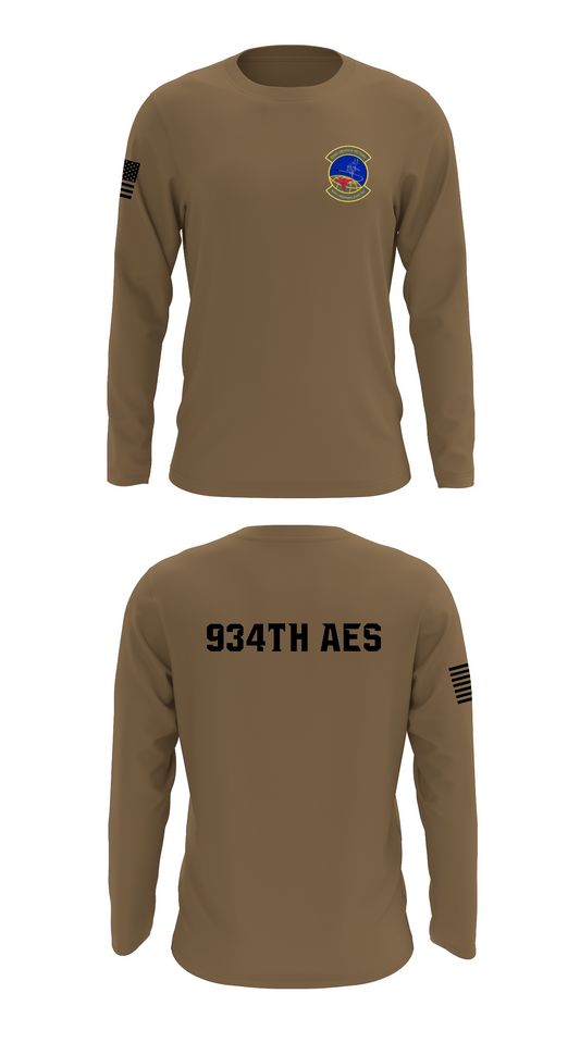 934th AES Store 1 Core Men's LS Performance Tee - 31885334468