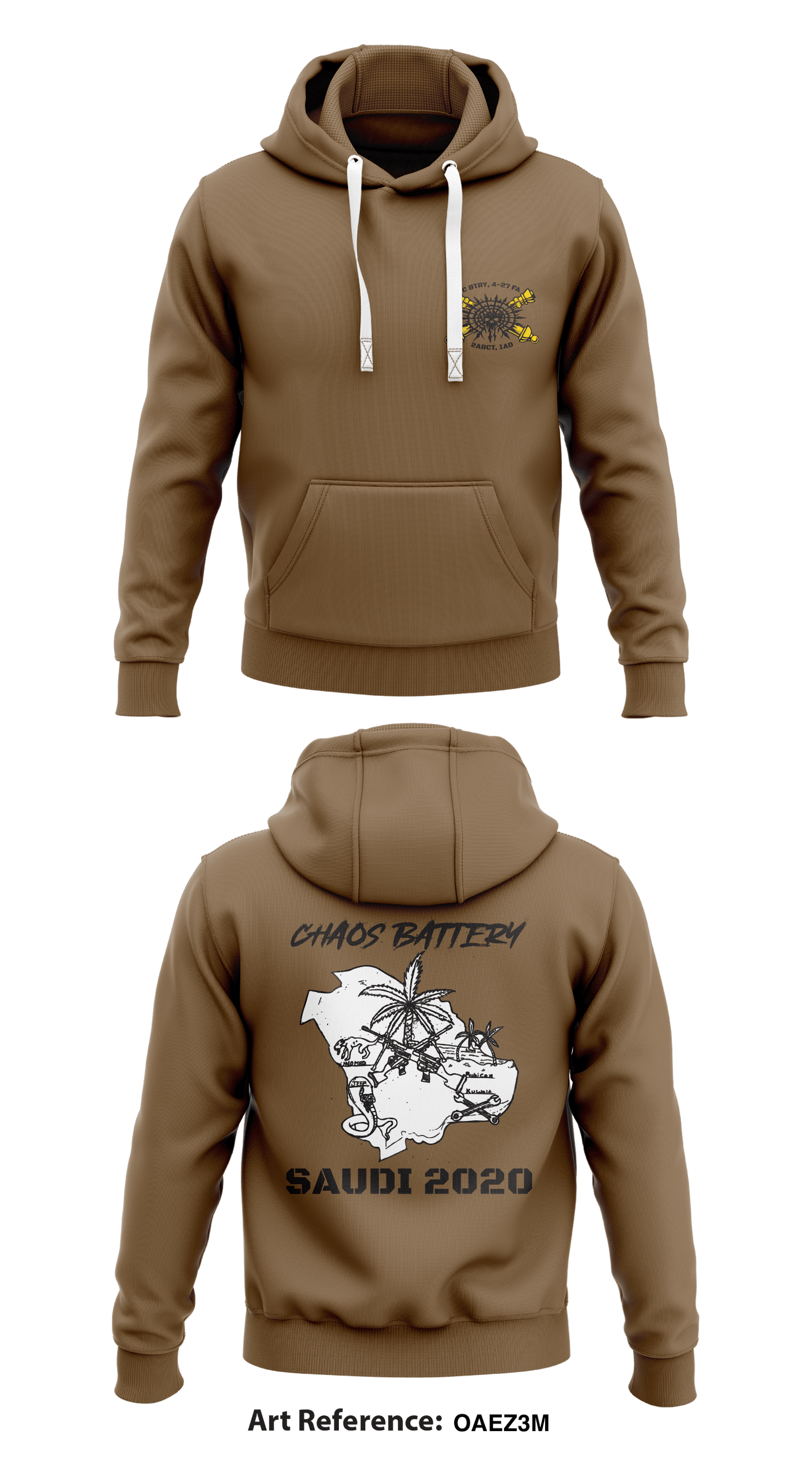 Chaos Battery, 4-27 FA, 2/1 AD Store 1  Core Men's Hooded Performance Sweatshirt - oaEZ3M