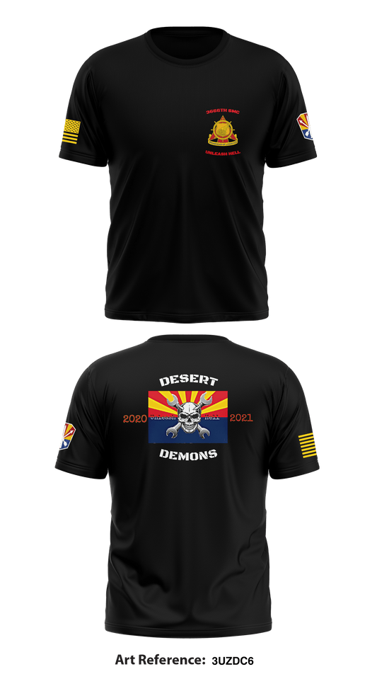 3666th SMC Store 1 Core Men's SS Performance Tee - 3UZdC6