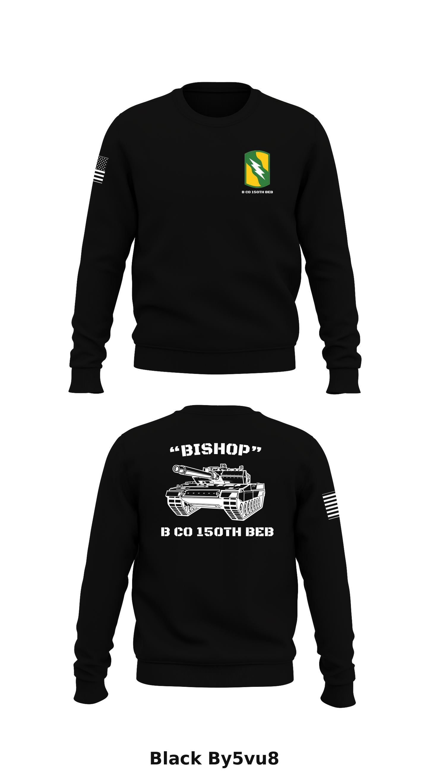 B CO 150th BEB Store 1 Core Men's Crewneck Performance Sweatshirt - By5vu8