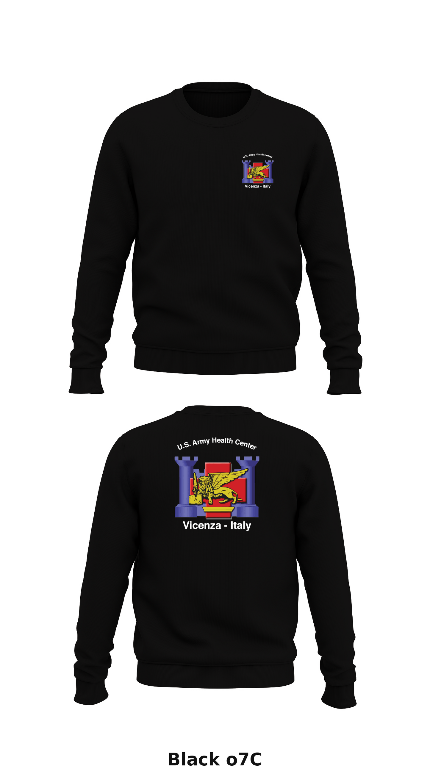 USAHC VICENZA  Store 1 Core Men's Crewneck Performance Sweatshirt - o7C