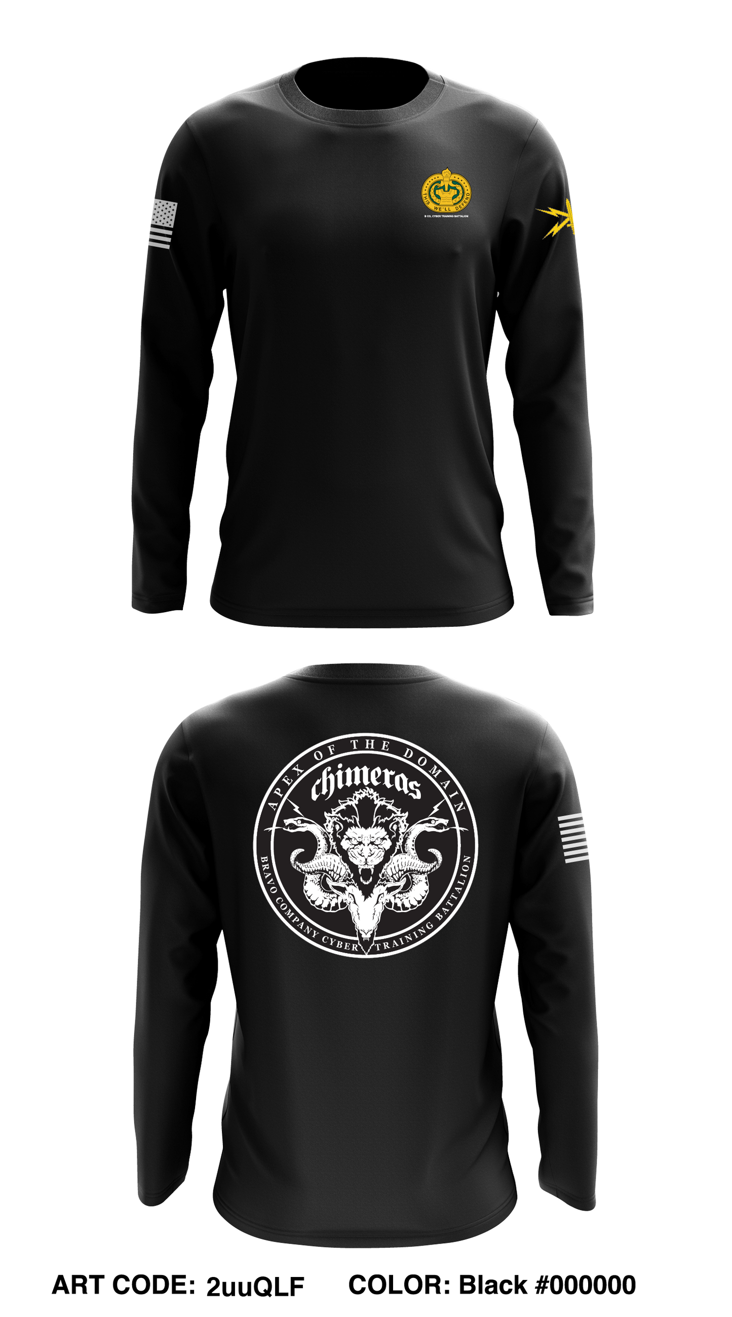 B Co, CTB Store 1 Core Men's LS Performance Tee - 2uuQLF