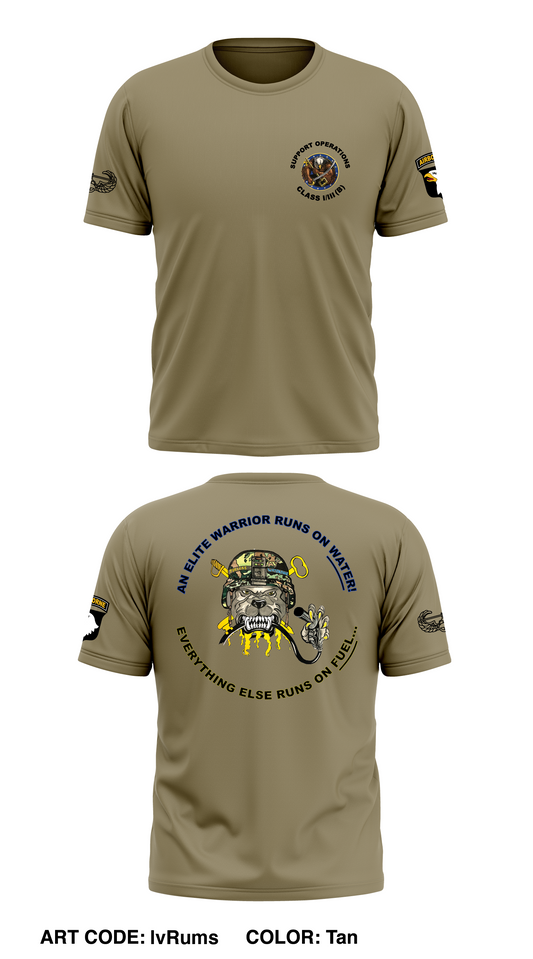 101st SPO CLASS III/I (B) Store 1 Core Men's SS Performance Tee - lvRums