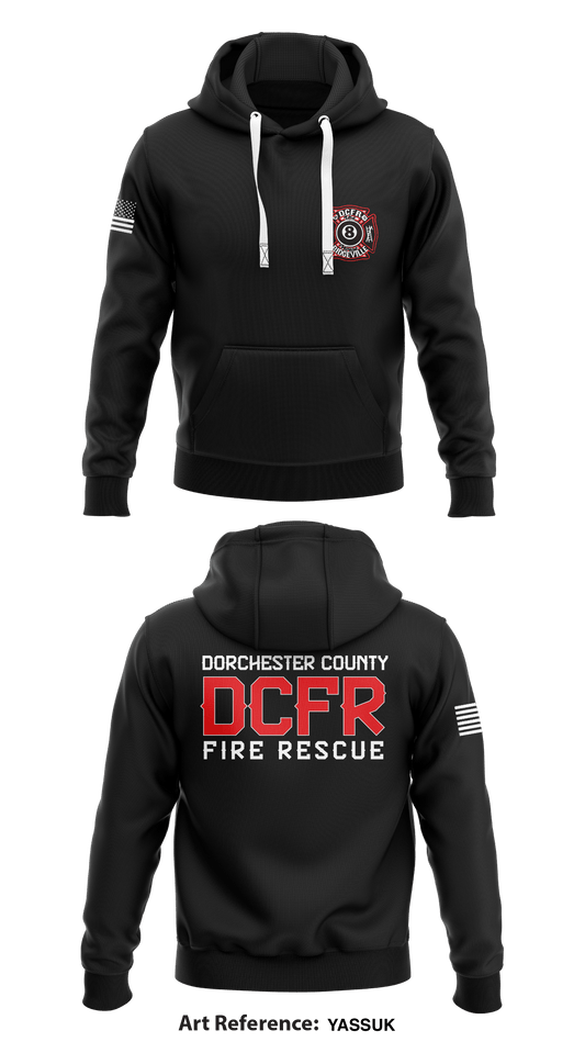 Dorchester County Fire Rescue Store 1  Core Men's Hooded Performance Sweatshirt - yaSsUk