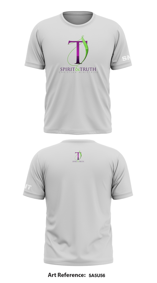 Spirit & Truth Christian Ministries Store 1 Core Men's SS Performance Tee - 5a5U56