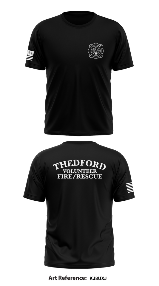 Thedford Volunteer Fire Rescue Store 1 Core Men's SS Performance Tee - kj8uXj