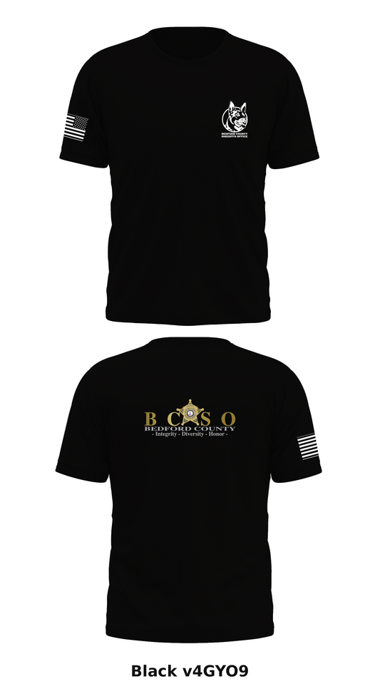 Bedford County Sheriffs Office  Store 1 Core Men's SS Performance Tee - v4GYO9