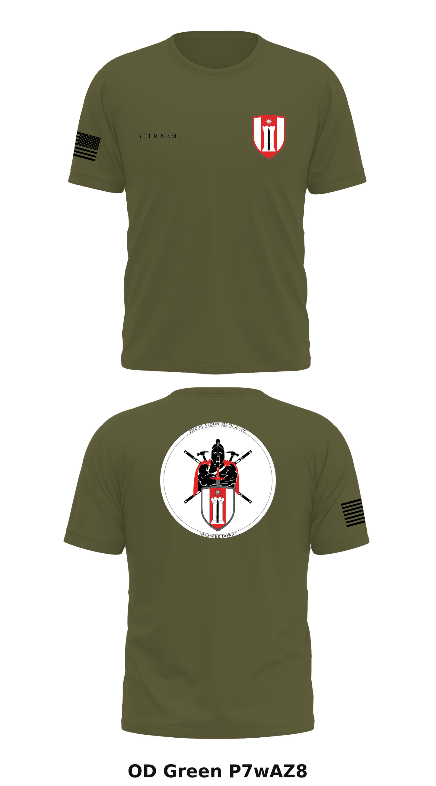 327th EVCC Store 1 Core Men's SS Performance Tee - P7wAZ8