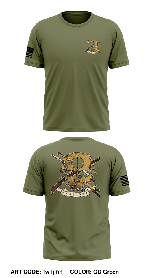 2-5 cav 1abct Store 1 Core Men's SS Performance Tee - fwTjmn