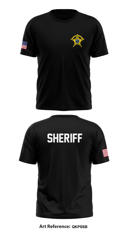 Harrison County Sheriff’s Dept Store 1 Core Men's SS Performance Tee - qKPSSB