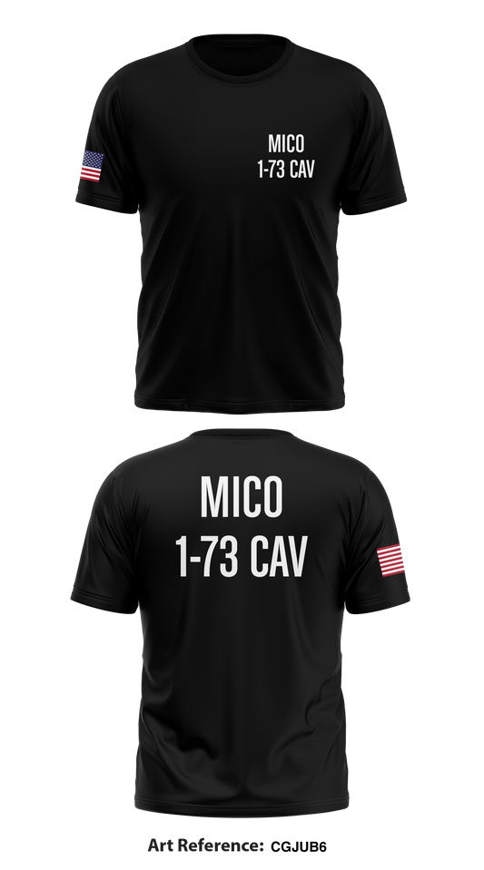 MICO 1-73 Cav Store 1 Core Men's SS Performance Tee - CgJuB6