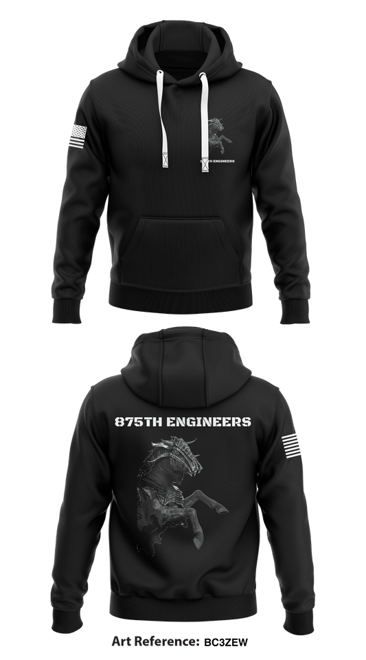 875th engineers Store 1  Core Men's Hooded Performance Sweatshirt - bC3zew