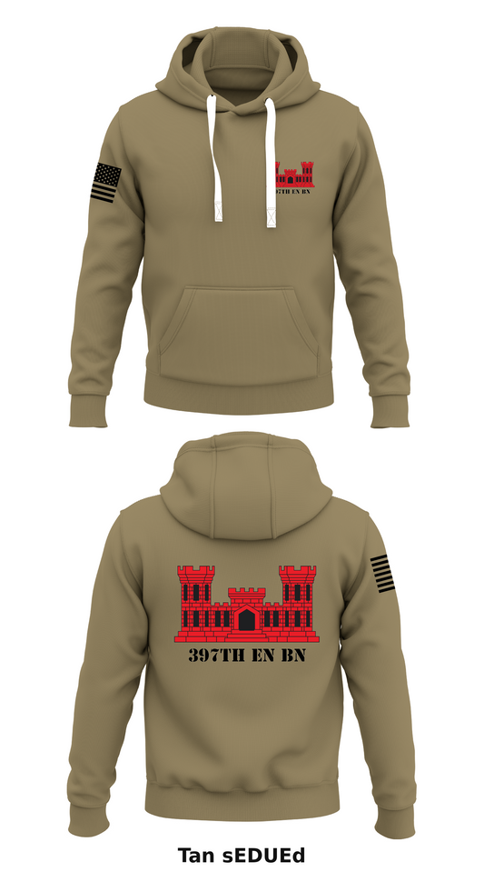 397th EN BN Store 1  Core Men's Hooded Performance Sweatshirt - sEDUEd