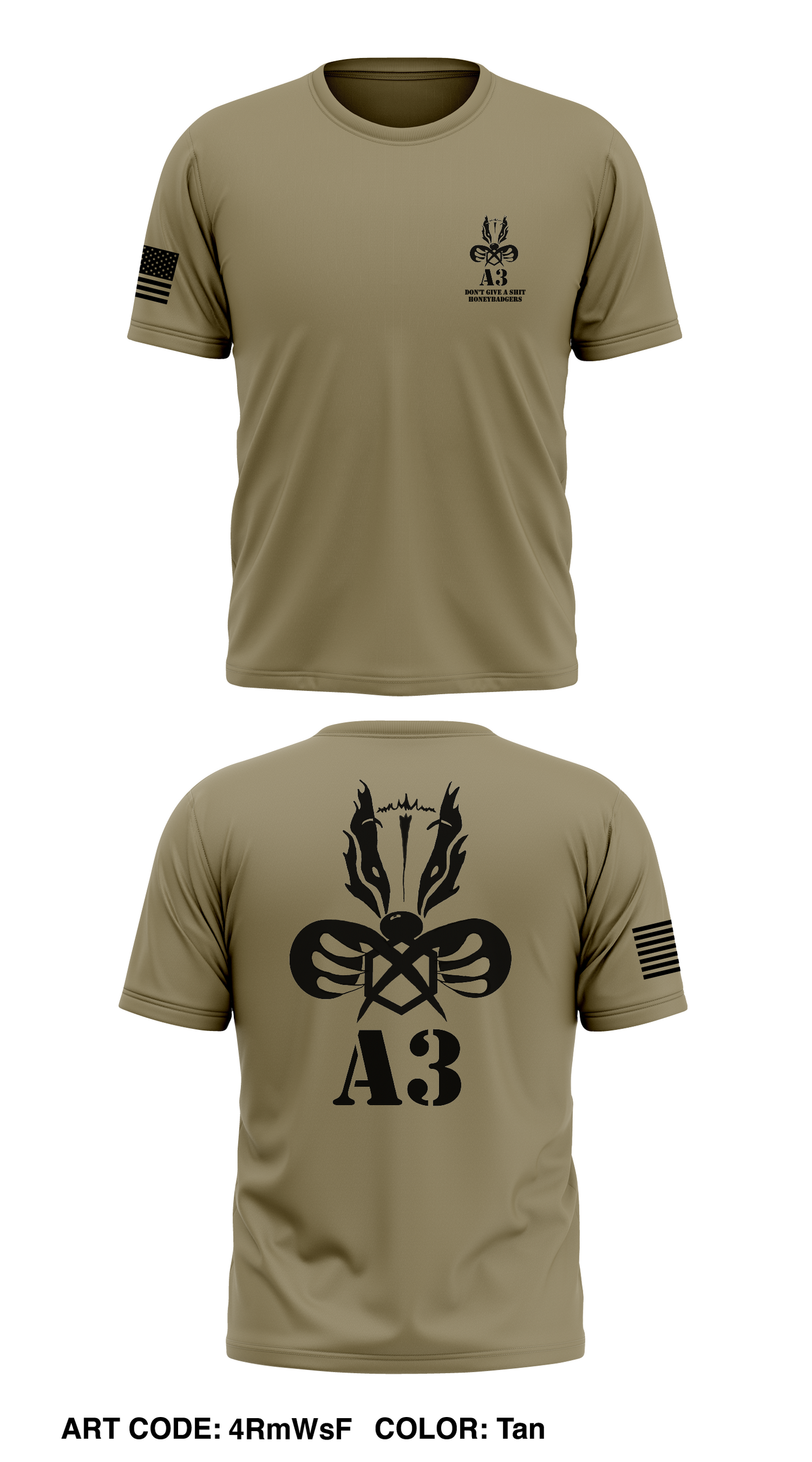 340TH CHEM CO 3RD PLT Store 1 Core Men's SS Performance Tee - 4RmWsF