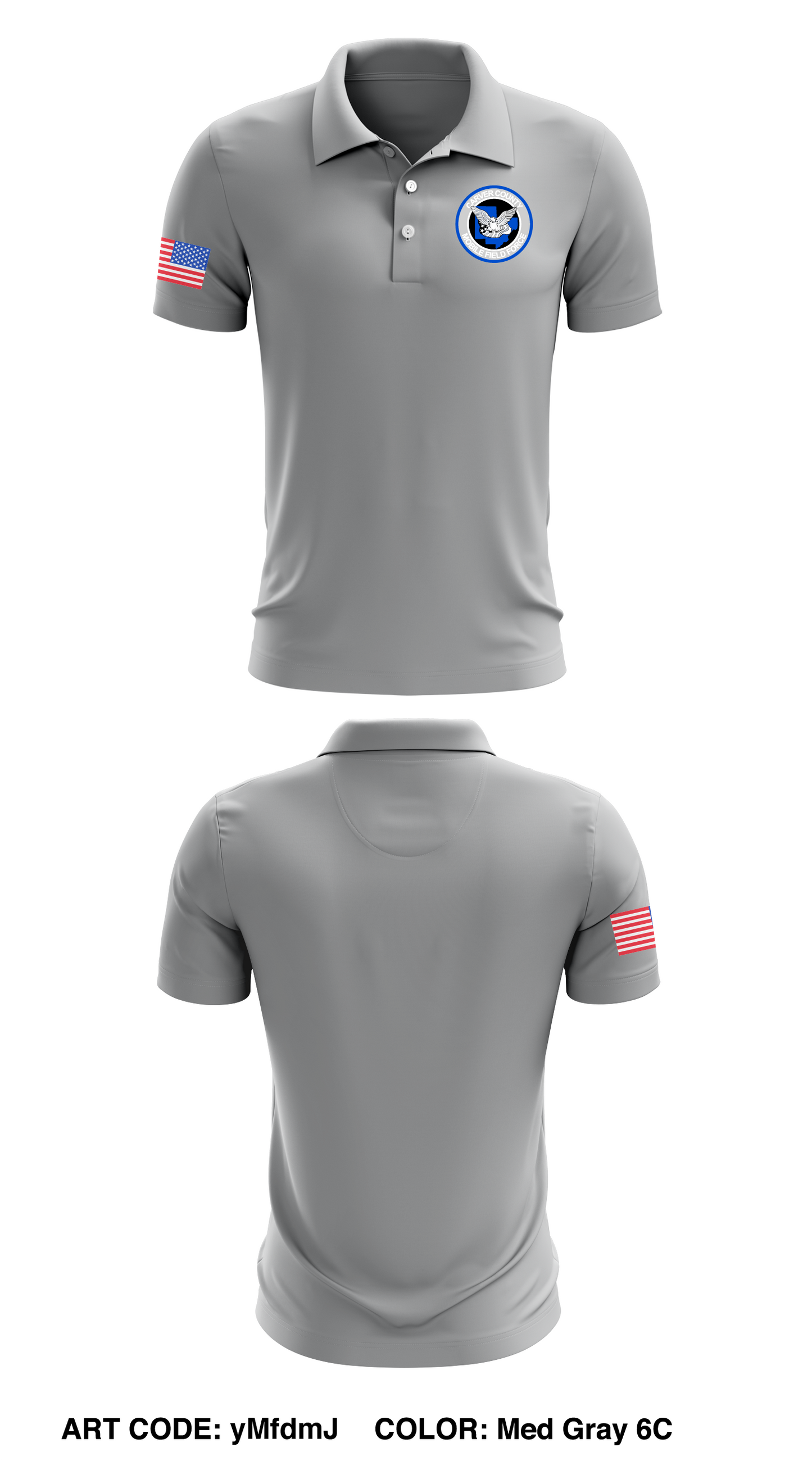Carver County Mobile Field Force Store 1 Core Men's SS Performance Polo - yMfdmJ